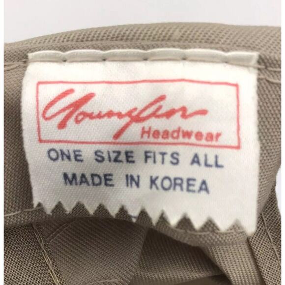 Vintage YoungAn Headwear Snapback “Show Bear” Rope Embroidered Baseball Cap Hat - Picture 7 of 7